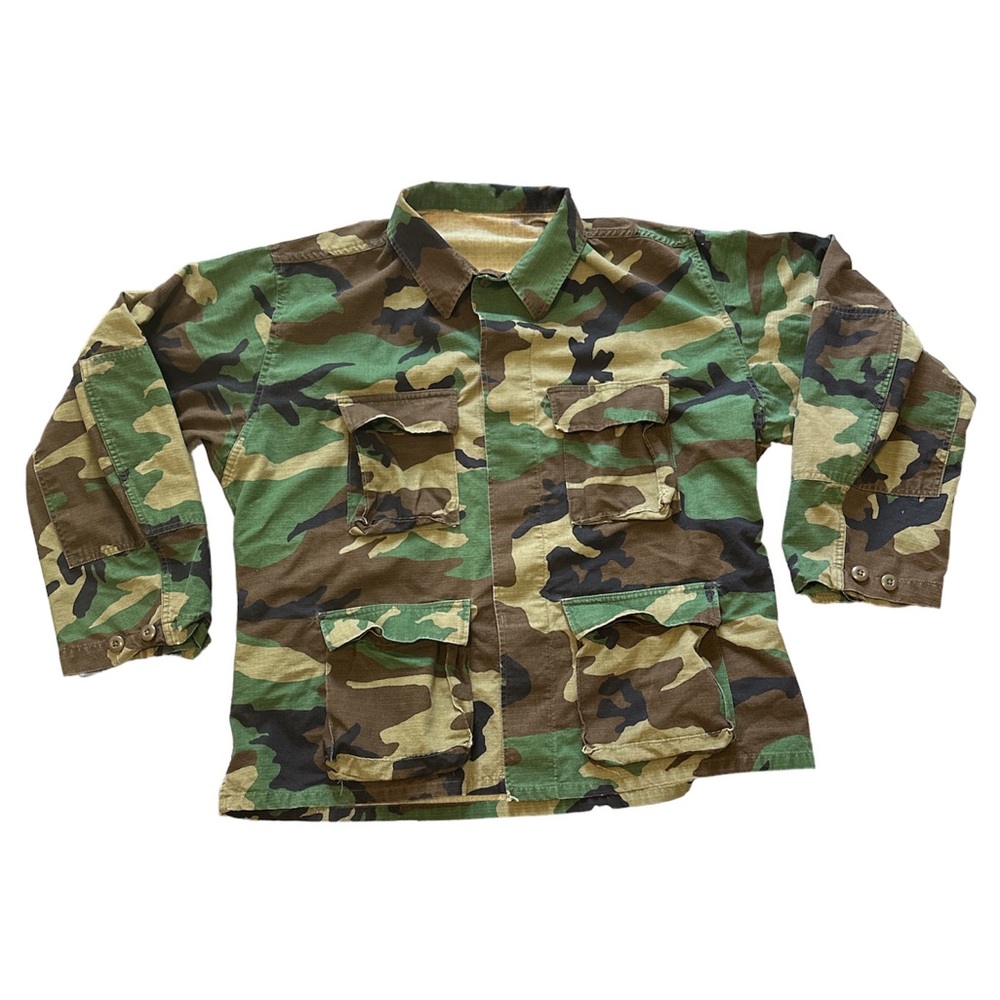 Vintage Military Surplus Combat Coat Gem